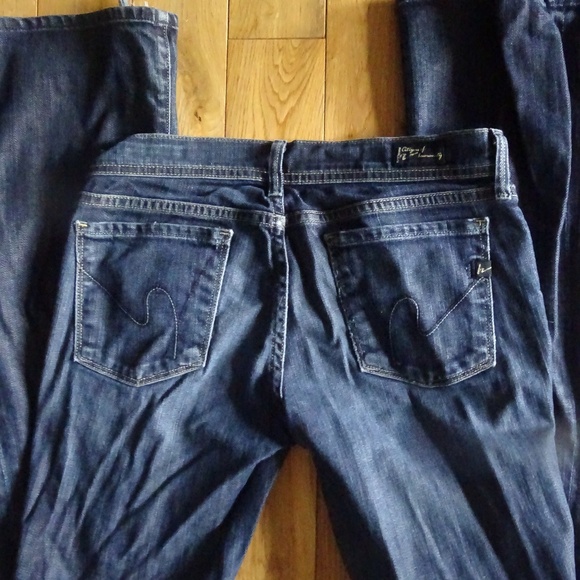 CITIZENS OF HUMANITY JEANS LOW WAIST FLARE 28X32 - Picture 3 of 4